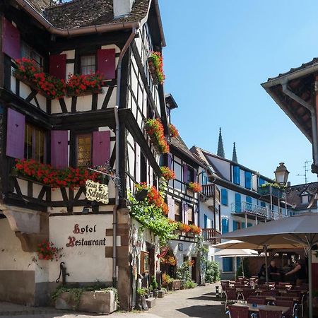 Hotel Restaurant Zum Schnogaloch Obernai Exterior foto